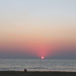 Erster Sonnenuntergang 2016 Goa 2